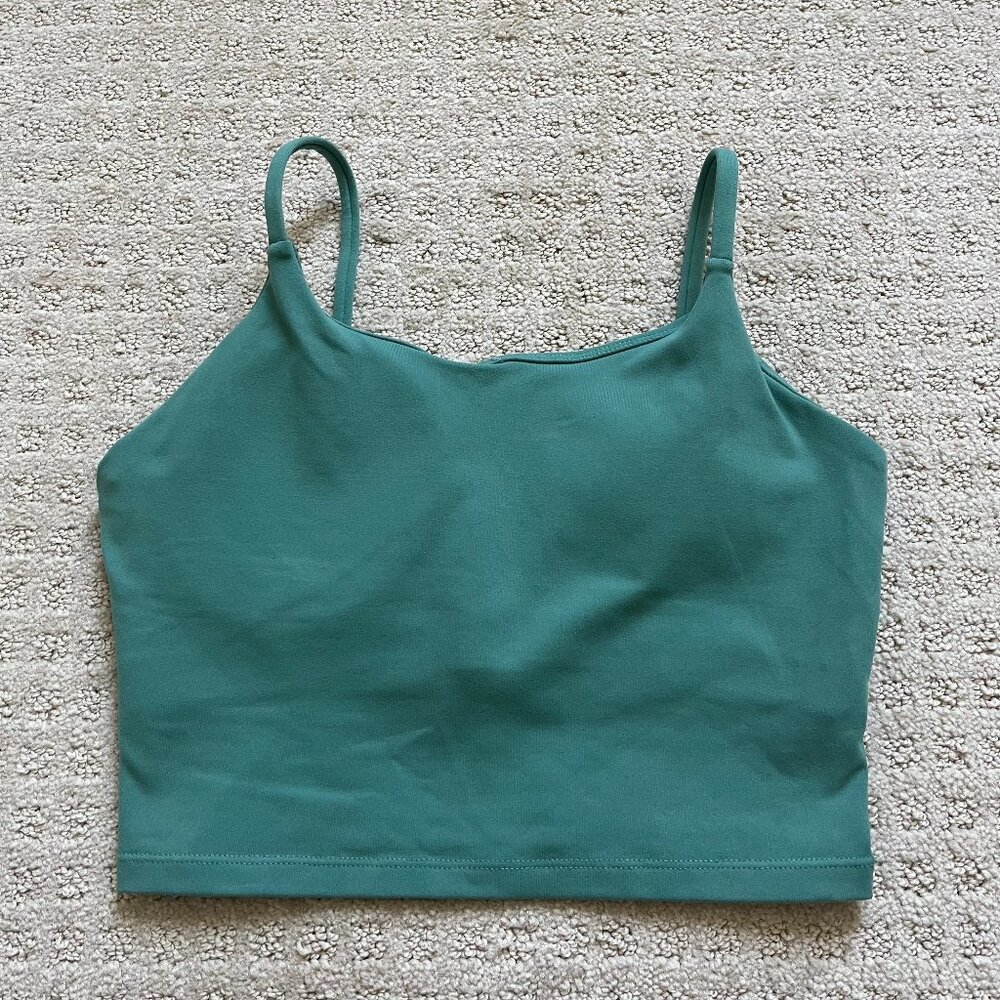 Women's Built in Bra Cropped Tank Top